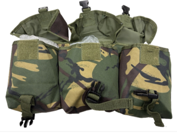 Woodland DPM Triple Utility Pouch - main image