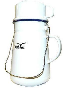Enamel Tea Can Classic White Enamel Billy Can / Tea Can - main image