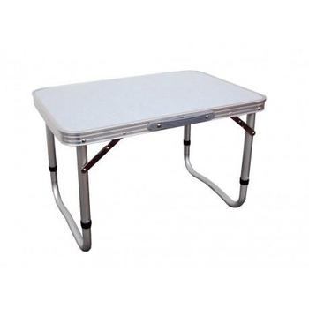 Aluminium Table, Super Lightweight Compact Adjustable Folding Table 60 x 40cm - main image