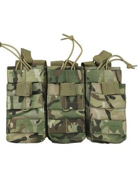 Triple Duo Mag Pouch BTP Multicam Style Duo 6 Mag Molle Pouch - main image