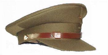 Dutch Dress Cap U.S. WWII Style Brown Dress Cap Hat - main image
