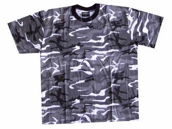 Urban TShirt Quality Urban Black And White Camo T-shirts - main image