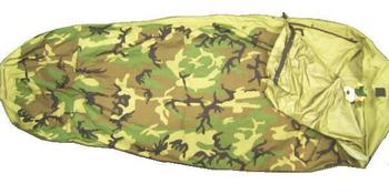 Bivvy Cover Genuine US Military Army Issue Woodland Waterproof Gore-tex Camo Bivi Bag - main image
