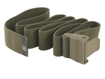 Webbing Strap Olive Green US Military Long Wide Canvas Securing Strap - main image