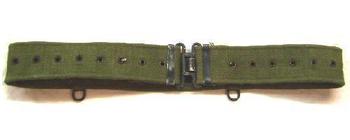 58 Pattern webbing belt - Olive green Used Graded Genuine issue 58 Pattern Belt - main image