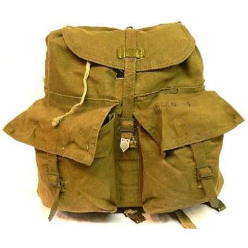 Canvas Mountain Pack Canvas Vintage Czech M60 Mountain Rucksack - main image