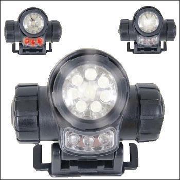 LED Head Light Web-Tex 3 Function LED Head Torch With Red LED Function - main image