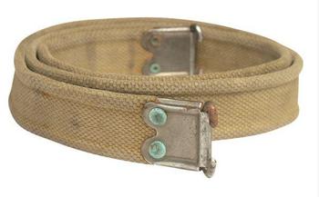 WWII Enfield Sling War Time  / Post War 37 Pattern Khaki Rifle Carry Strap Sling - main image