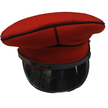 British Army Cavalry Hussars Or Lancers Peaked Uniform Hats - main image