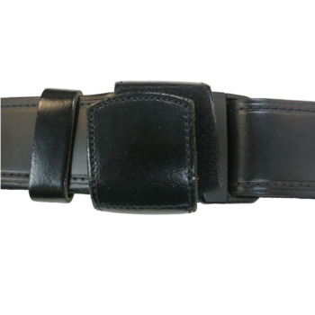 Police Wide Leather Belt With Quick Release Buckle - main image