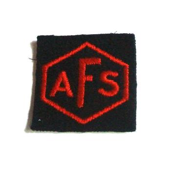 AFS Auxiliary Fire Service Cloth Badges - main image