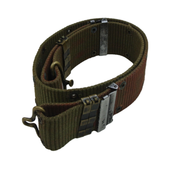 US Military Issue Wide 2 Inch Webbing Belt Vietnam Era for Individual Equipment LC-2 Alice Belt - main image