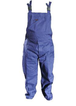 Bib And Brace Navy Blue 100% Cotton Bib And Brace Overalls - main image