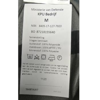 Dutch Military Of Defence Navy Blue Bibbed Over Trousers - main image