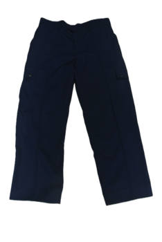 Blue ripstop police trousers - main image