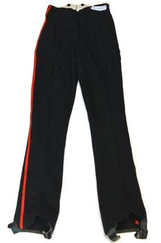 Military Issue Cavalry Guards Trousers With Leather Foot Loop - main image