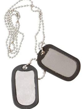 Silver Dog Tags - main image