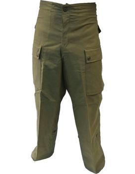Dutch military issue seyntex olive heavy weight trousers 78 X 80 - main image