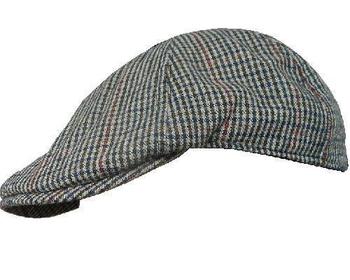 Flat Cap WWII 1940's Style Tweed Flat Cap Country Cap,  New - main image