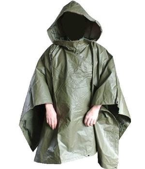 Poncho Olive Green French Military Issue Poncho - main image