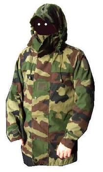 MVP CCE Jacket Goretex Type Jacket Genuine French Army Issue CCE Woodland Camo Goretex Jacket - No Pockets - main image