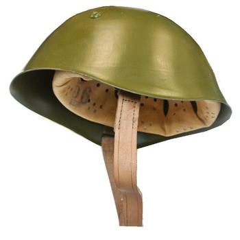 Hungarian / Bulgarian Military Issue Olive Helmet - main image