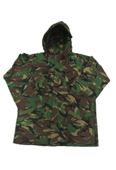 Woodland camo hooded jacket - main image