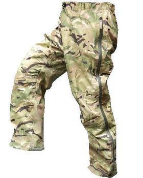MTP Multicam MVP / Goretex Lightweight Paclite Issue waterpoof Breathable Overtrousers, New MK1 Lighter Version - main image