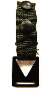 PLCE Loop Strap fastener Olive Metal End Webbing Loop Straps - main image