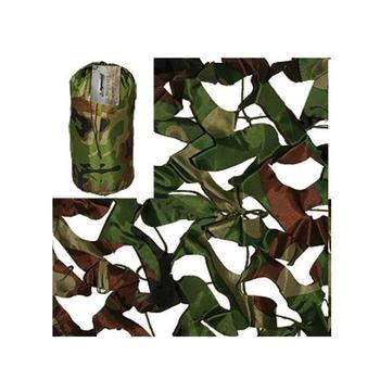 Camo Net Deluxe Woodland Tactical Hide/Den Netting 4m x 3m New In Bag - MA108 - main image