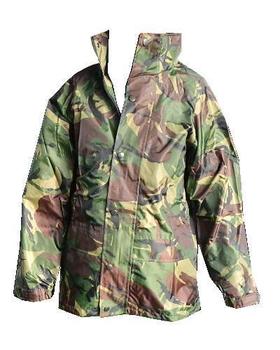 Waterproof Jacket, Childrens Woodland Camo Monsoon Jacket (WJ101Y) - main image
