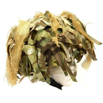 MTP Multicam MK6 MK7 Sniper helmet cover disruptive laser cut skrim  - main image