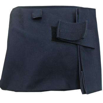 Navy Blue Respirator/Gas Mask Bag Dutch Airforce Issue Side Opening Bag - main image