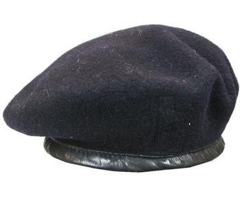 Used Navy Or Marines Patched Berets - main image