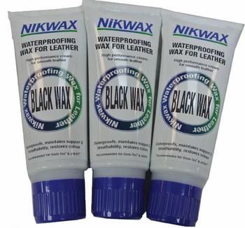 New Black Water Proofing Wax For Leather 100ml Tube - main image