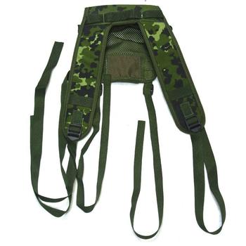 Danish Dancam M96 HMAK Military Issue Woodland Flecktarn Camo Main Yoke, New - main image