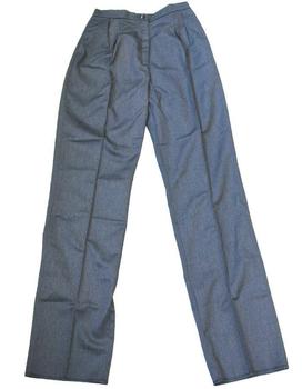 Ladies And Mens Slate Grey Womens Slacks - Tri Service Nurses Trousers - main image