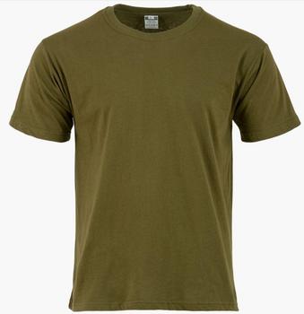 New Olive Green Cotton T shirts In Larger Sizes 2XLarge Upwards - main image