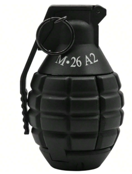 Black M 26 A2 Plastic Expanding Simulating Toy Grenade - main image