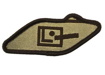 Royal Tank Regiment Crew Cloth TRF Badge Patch Sew On Tank Badge - main image