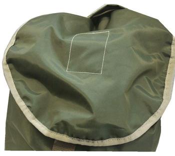 Olive Heavy duty nylon draw string bag  - Petroleum bag - main image