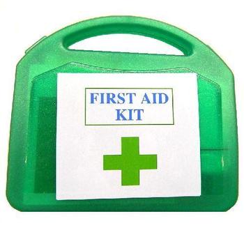 First Aid Kit - Pocket sized in plastic Case - main image