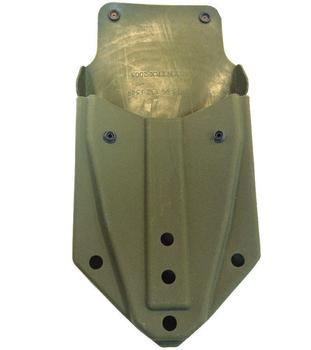 Military Issue Olive Green Plastic Seyntex Spade Cover New - main image