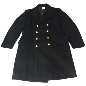 British Naval Issue Great Coat Modern And Wartime Style - main image