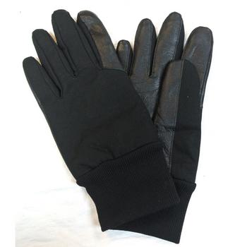 Black Ripstop Technicians And Mechanics Padded Gloves - main image