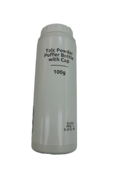 Talc Powder Puffer Bottle With Cap - main image