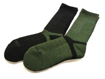 Wool Mix Task Force Socks Seamless Smooth Hiking / Walking / Army Sock In Olive Or Black (SOC083) - main image