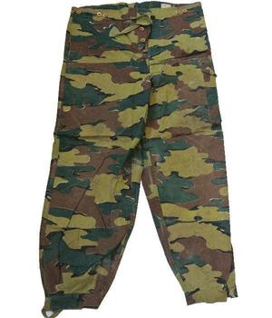 Jigsaw Trousers Vintage Belgium congo Style Vintage Pattern Old School Windproof Cotton Trousers - main image