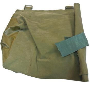 Danish Military Issue Vinyl Gas Mask Bag - main image