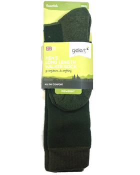 Long Knee Length Gelert Walker Sock In (SOC146) Olive Size 3-5.5 - main image